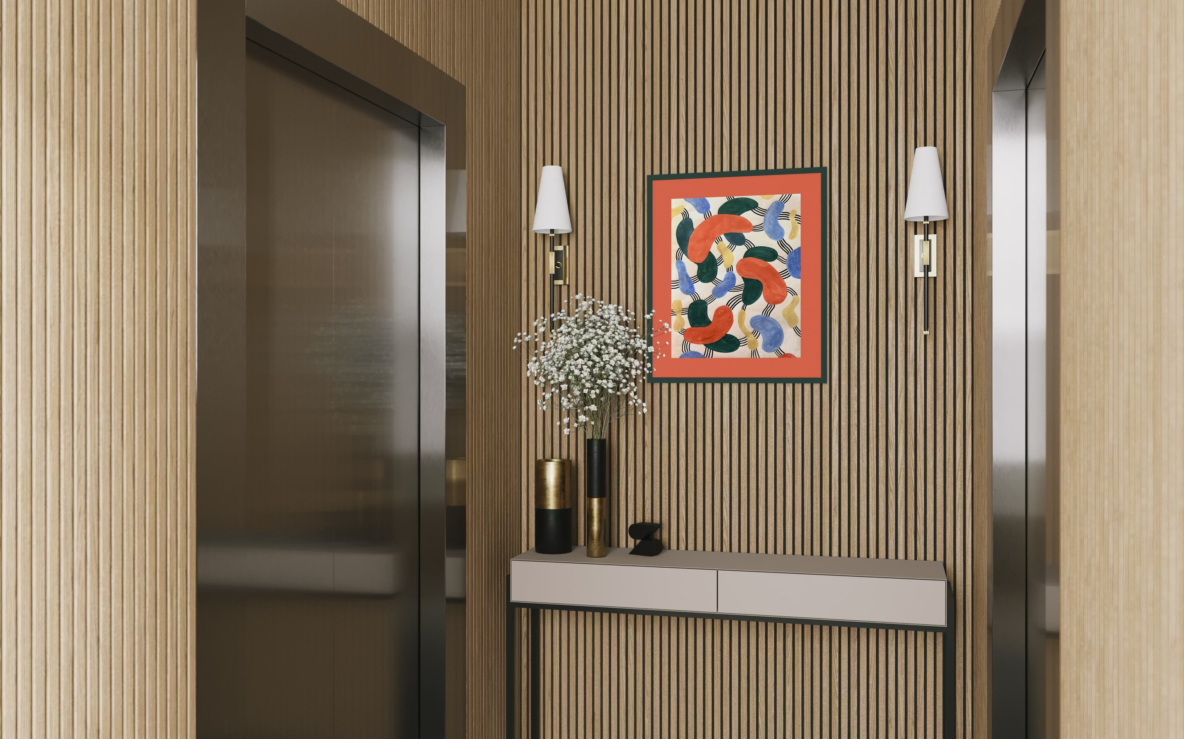 Color psychology in geometric design