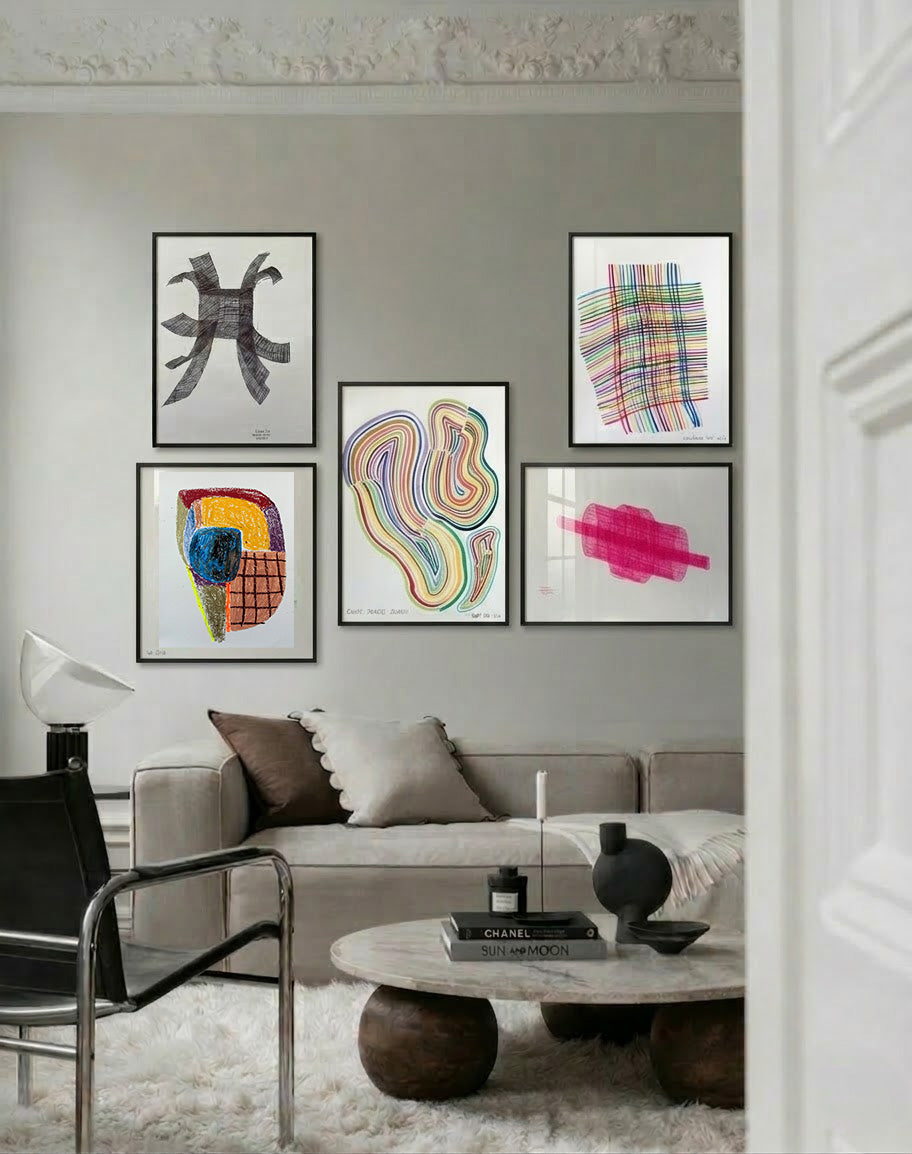 How to choose large abstract Wall Art for a modern interior