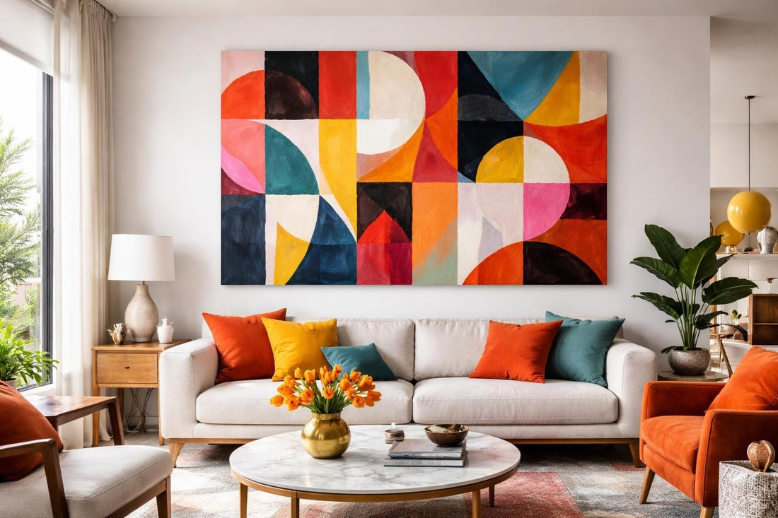 Bold Abstract Art: Transform Your Space with Vibrant Energy