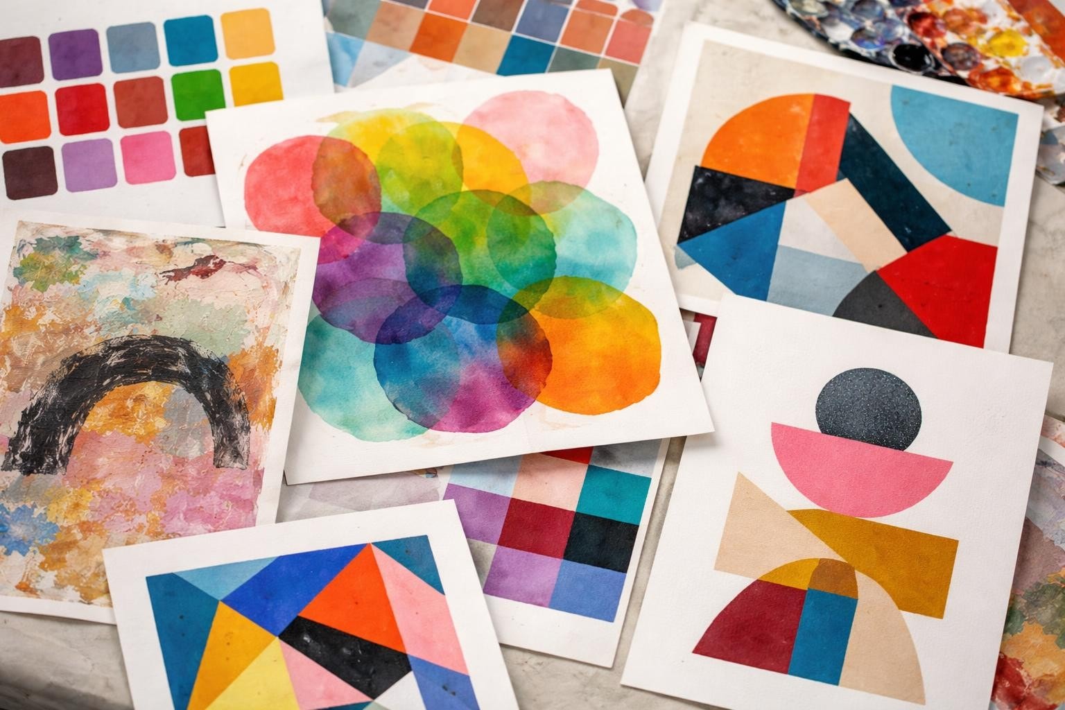 Art with Art: Creating Layered Visual Dialogues