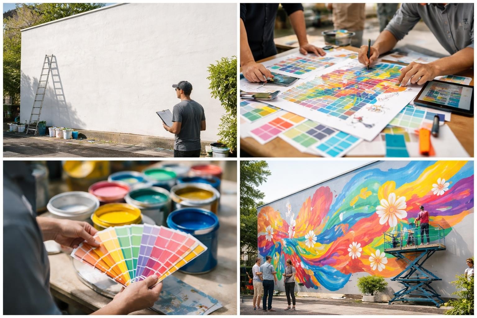 Large Murals: Transforming Spaces with Bold Art