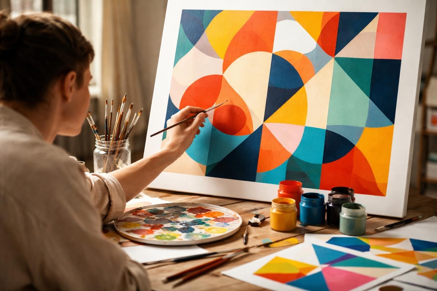 The Artist and the Art: A Deep Creative Bond