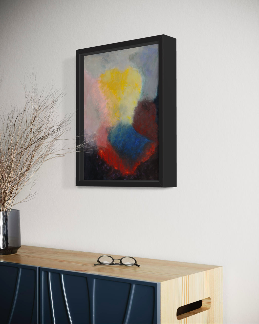 Abyssal — Framed printed canvas