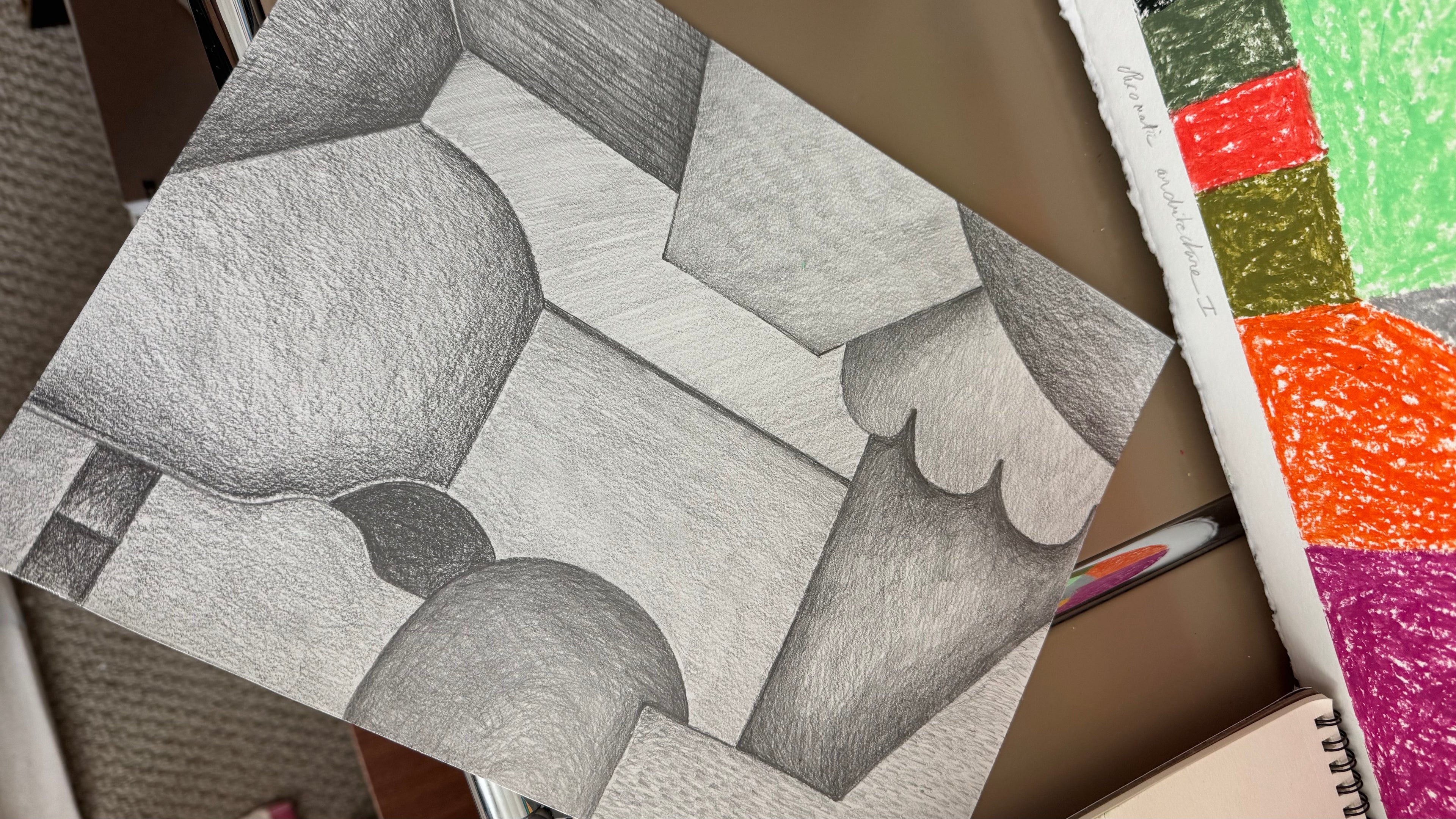 Chromatic Architecture I — Black & white