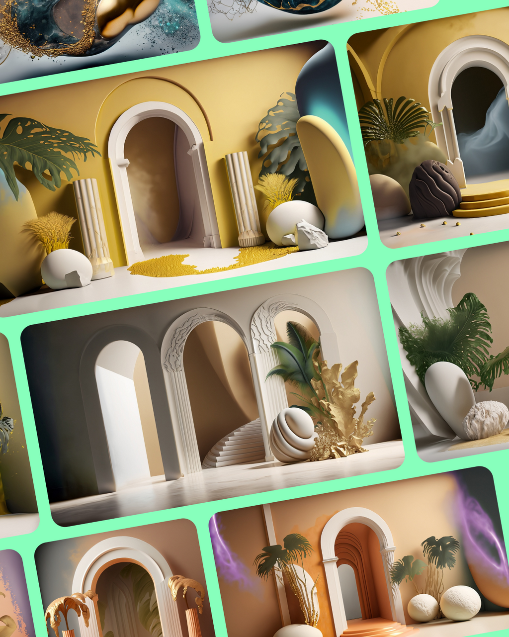 Doors — AI stock images