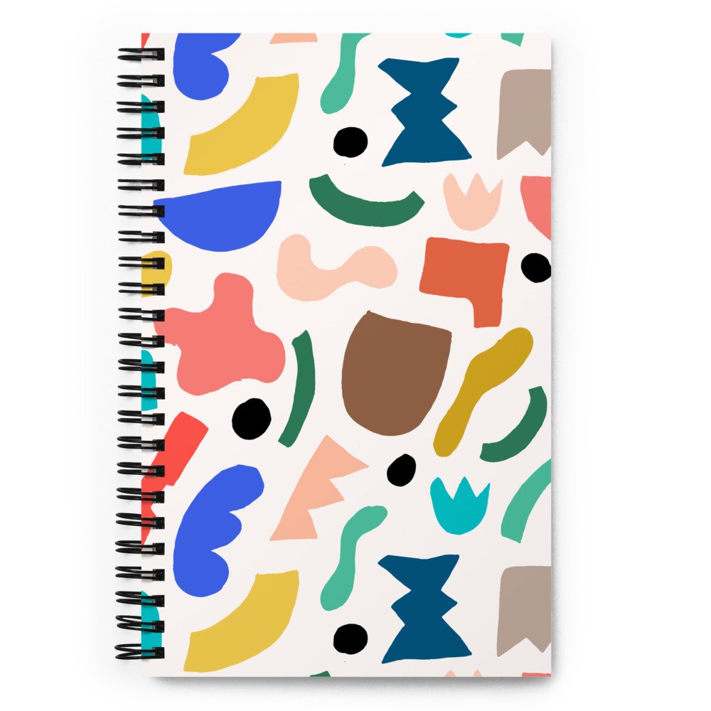 Notebook - Abstract shapes